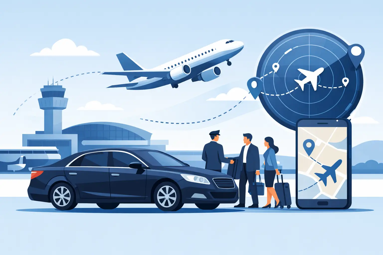 Airport Car Service With Flight Tracking
