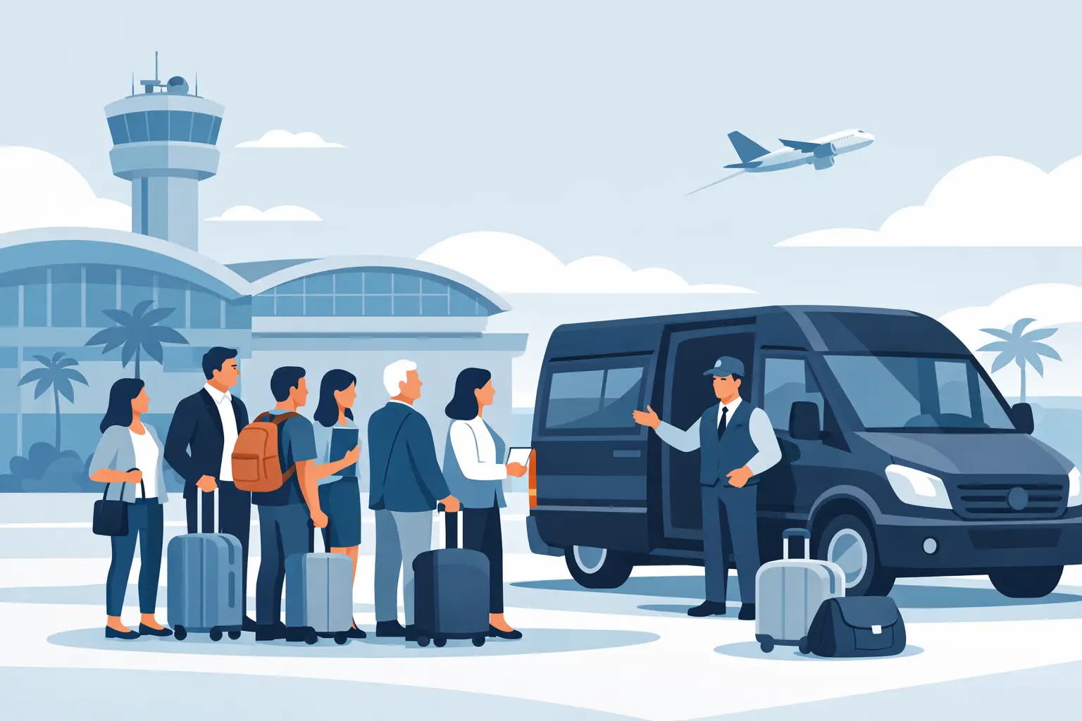 How to Plan Group Airport Transportation