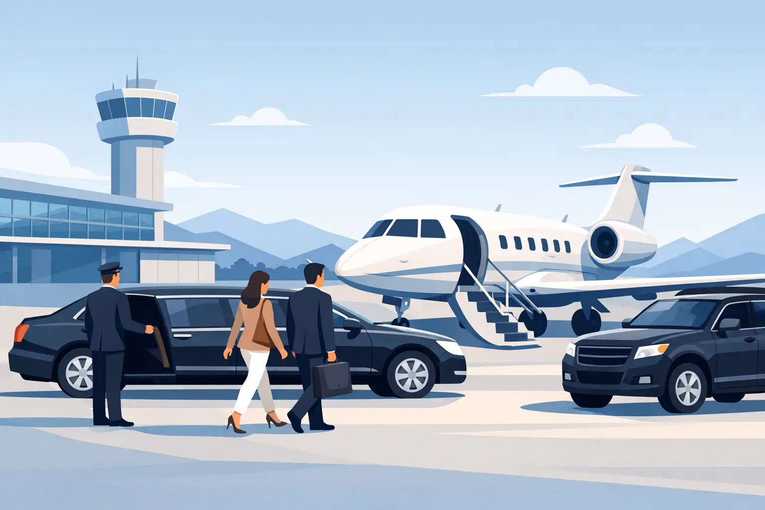 Private Jet Ground Transportation Tips