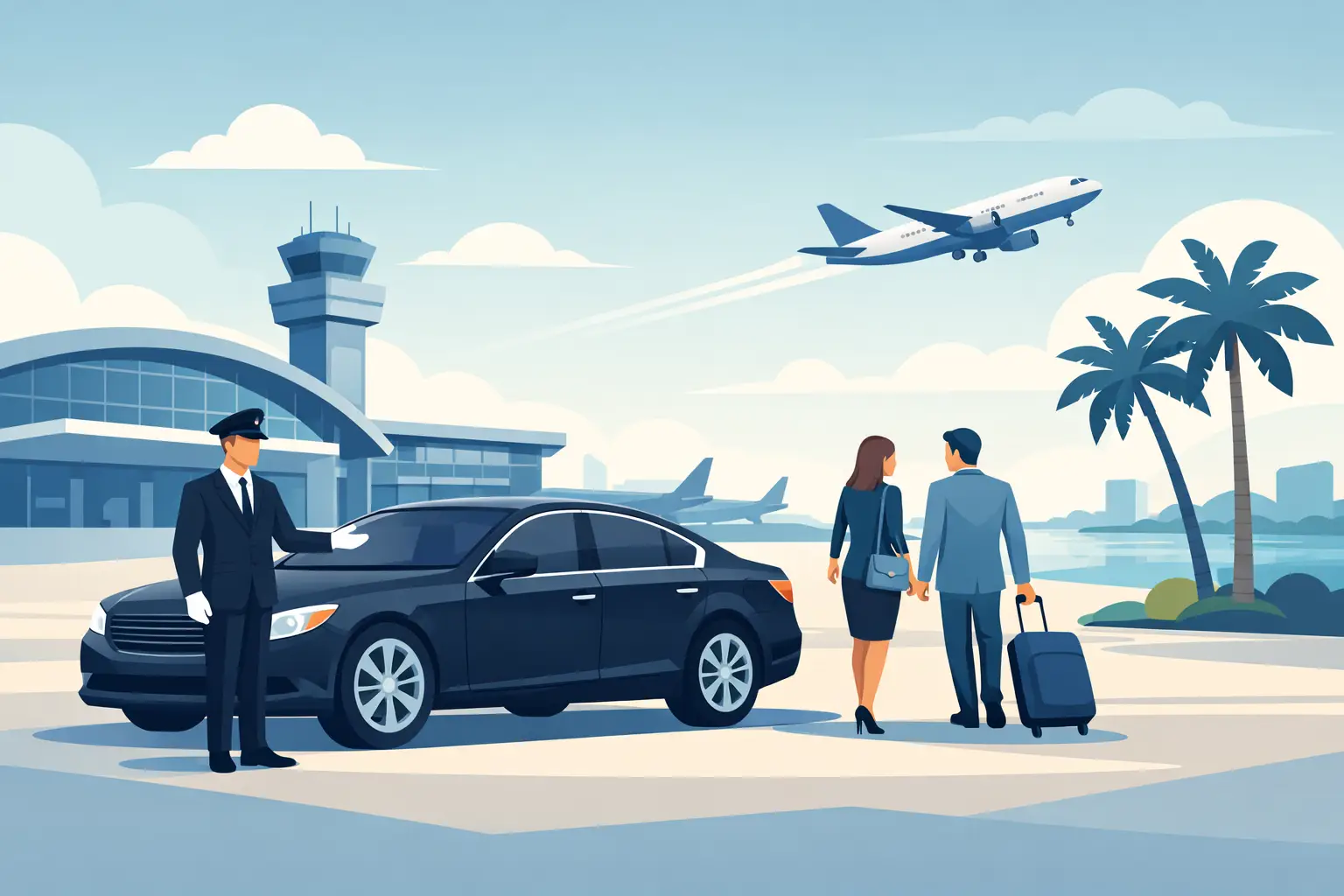 Why Book a Chauffeur Service to FLL Airport