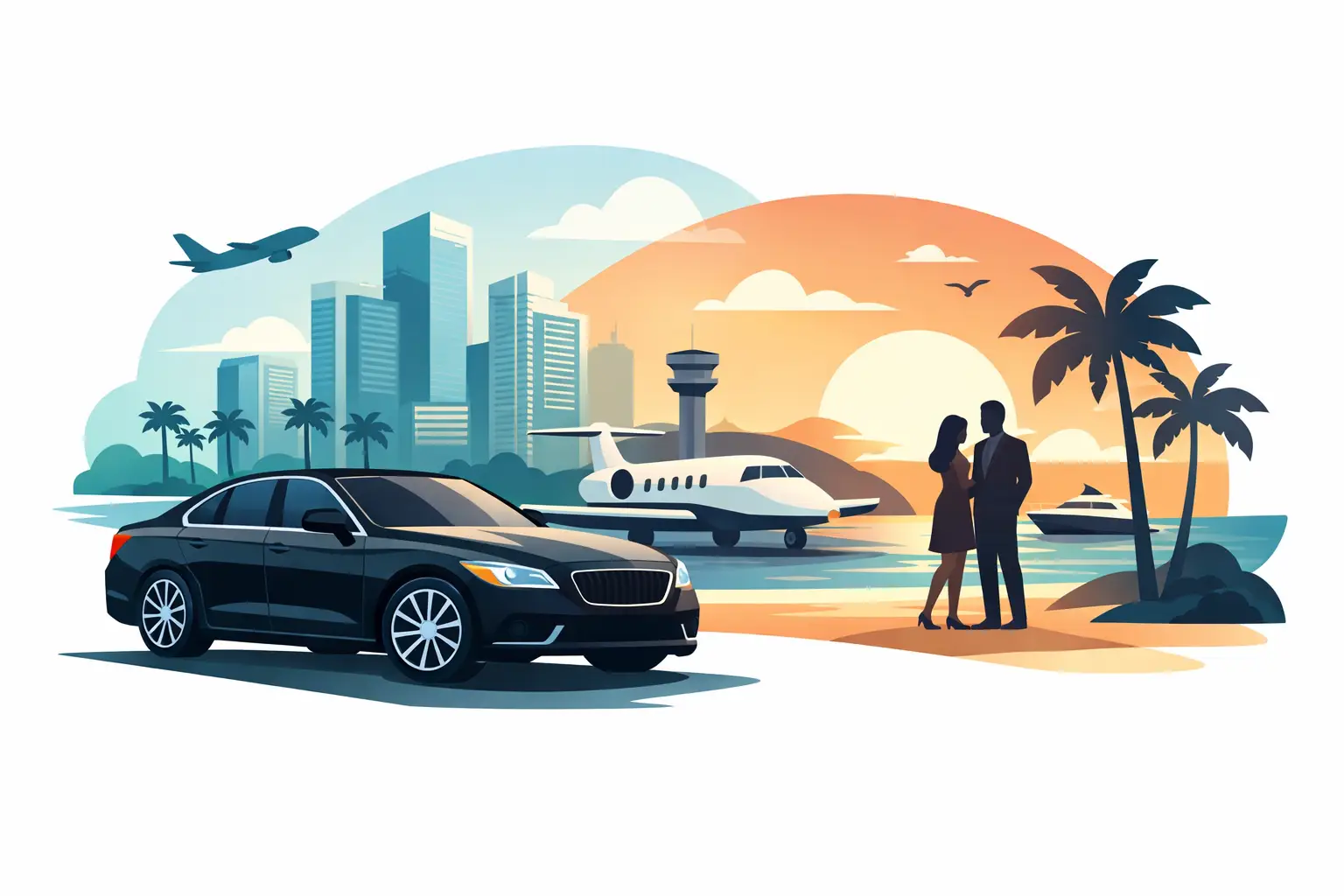Black Car Service South Florida for Every Plan
