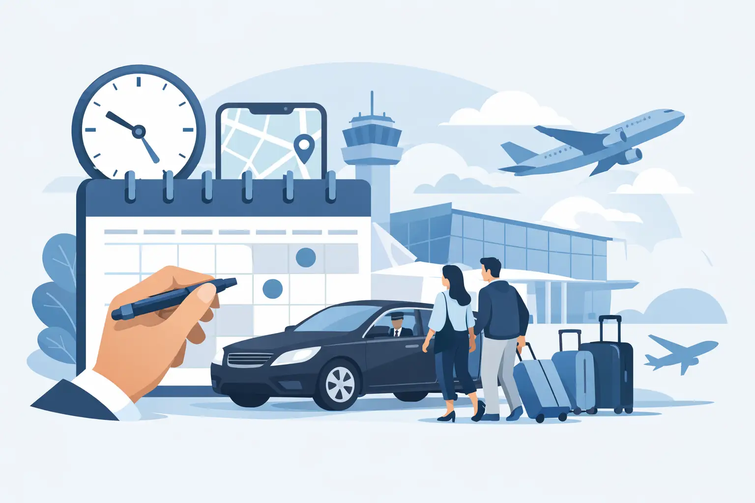 How Early Should You Book Airport Transportation?