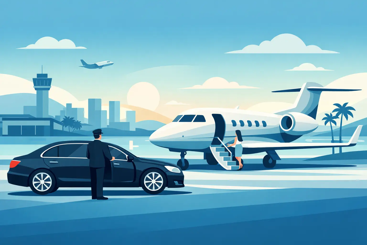 Private Aviation Car Service in South Florida