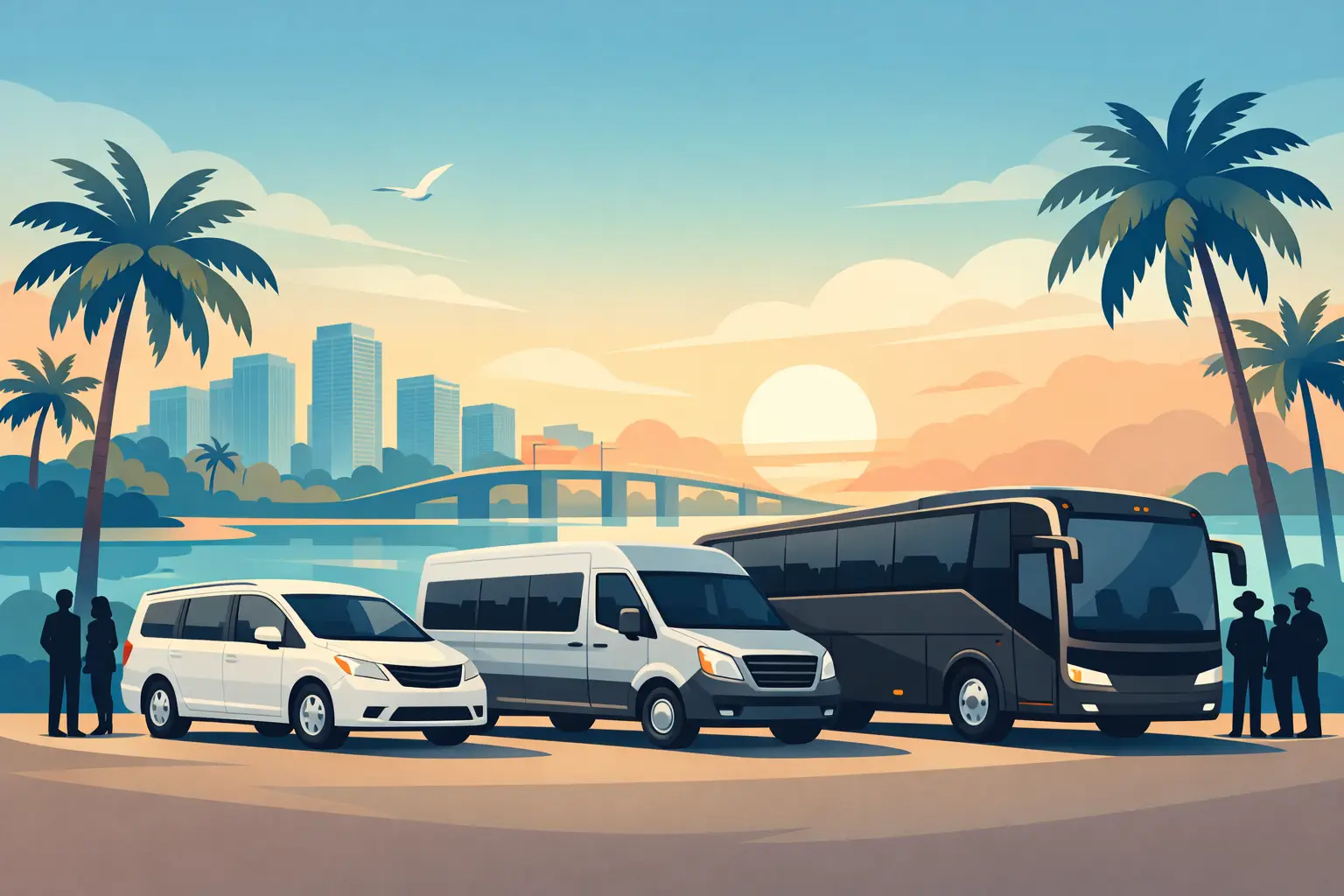 Best Vehicles for Group Travel in South Florida