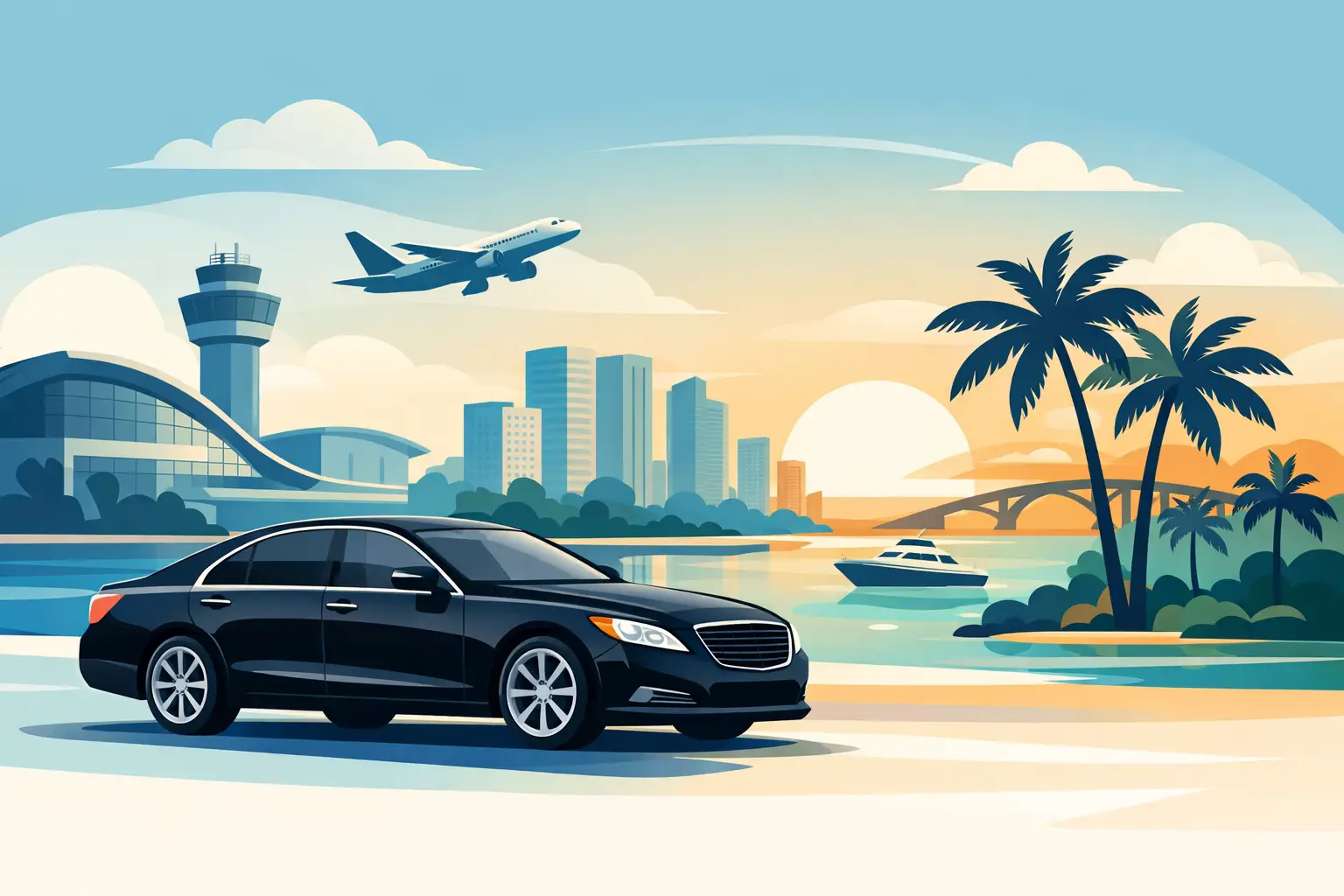 Black Car Service for South Florida Travel