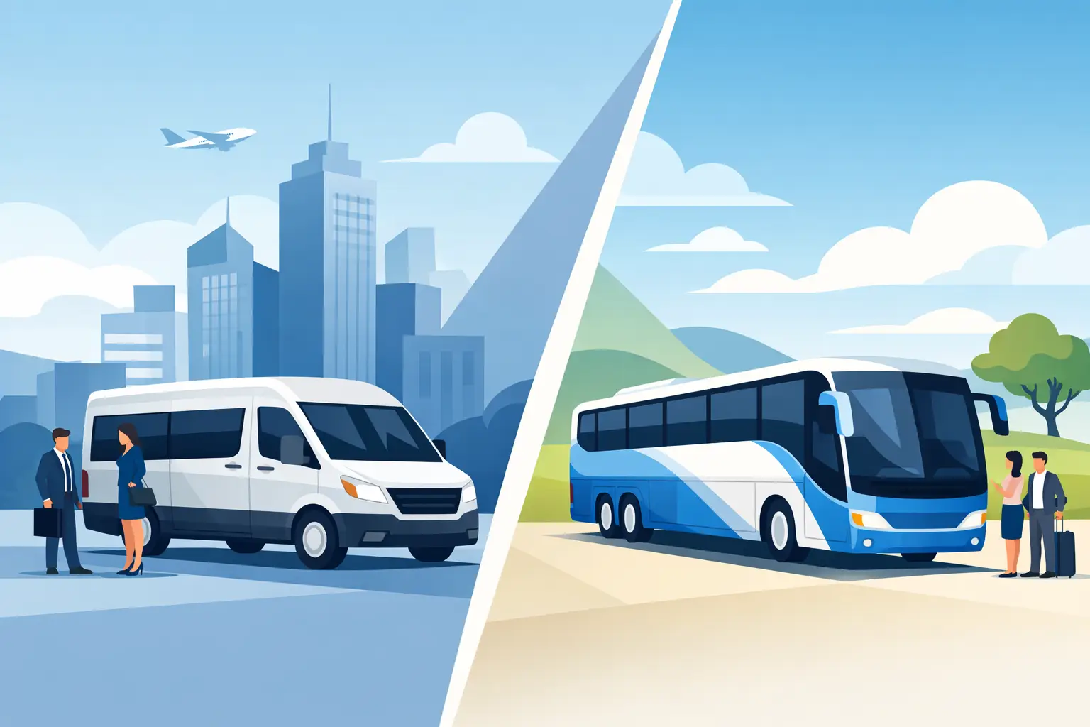 Corporate Shuttle Versus Charter Bus: Which Fits?