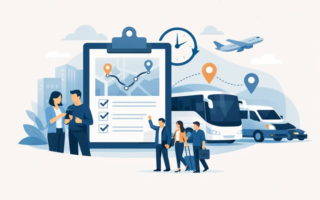 How to Coordinate Group Transportation Smoothly