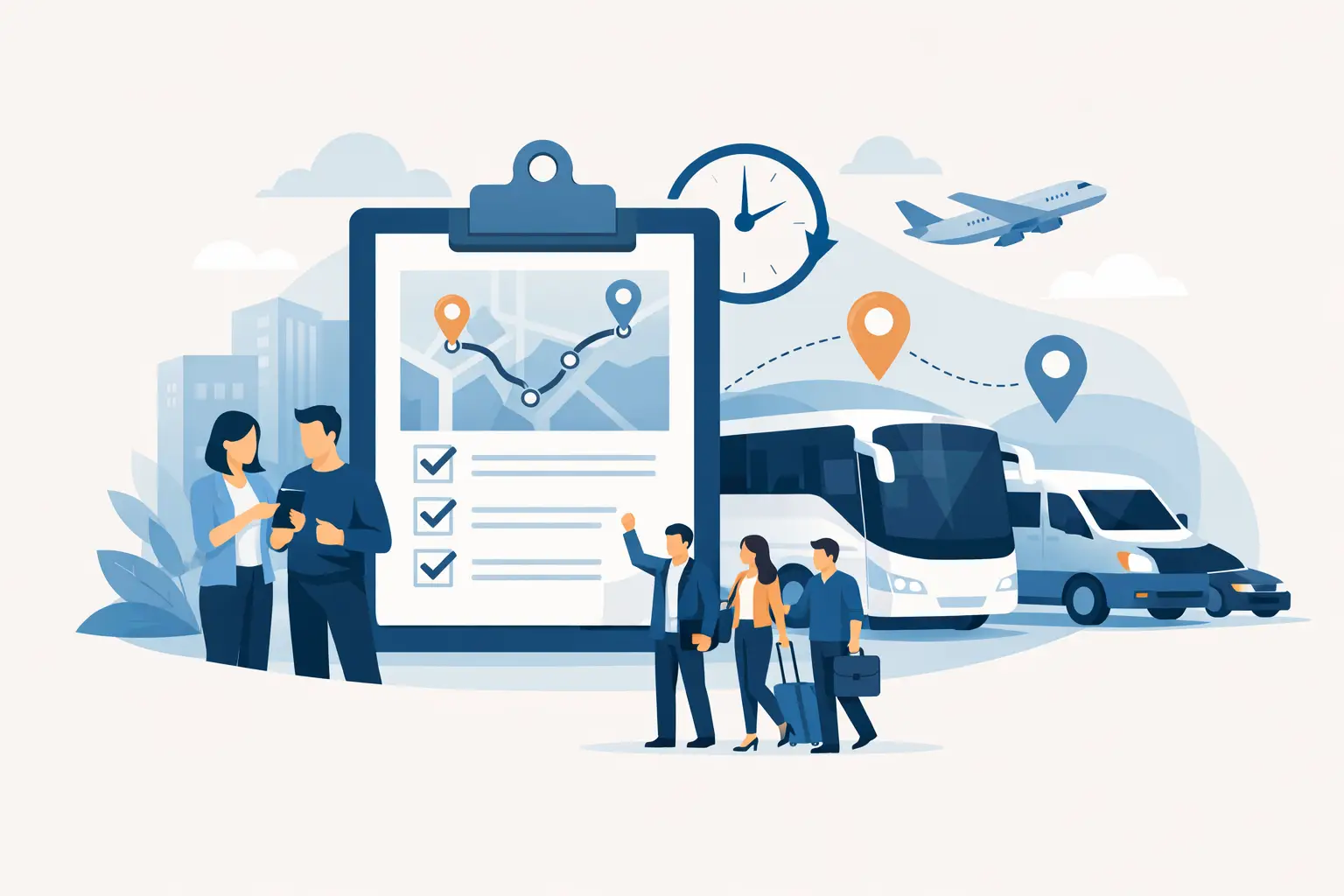 How to Coordinate Group Transportation Smoothly