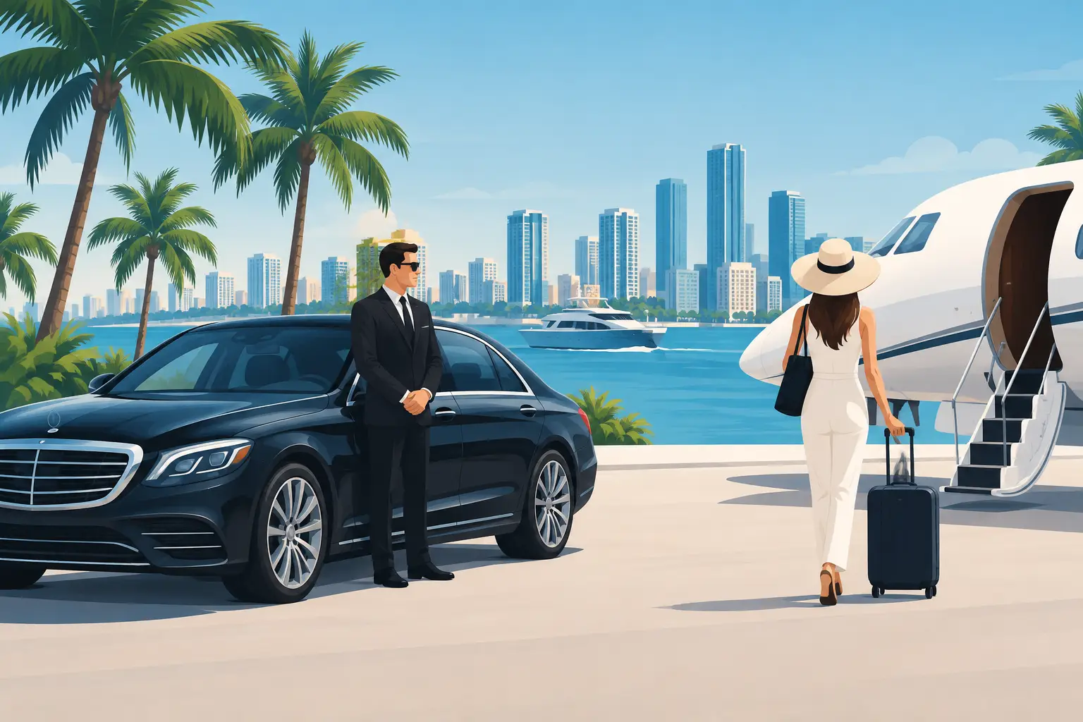 Luxury Transportation Booking Guide for South Florida