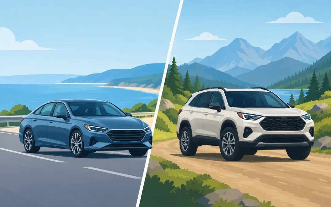 Sedan Versus SUV: Which Ride Fits Your Trip?