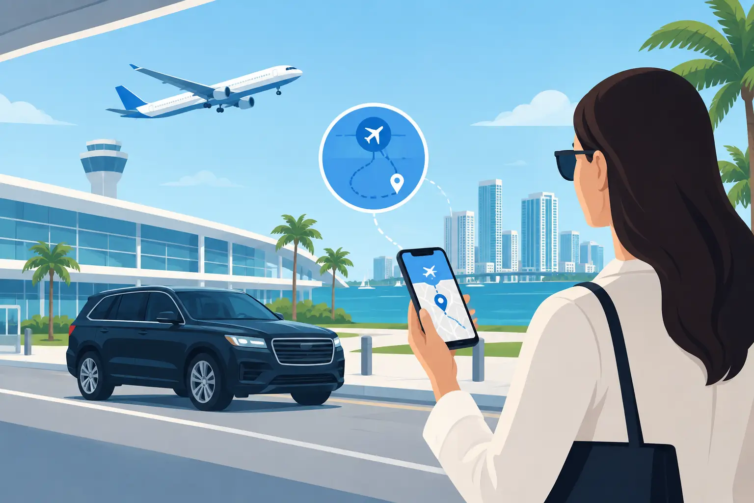 How Flight Tracking Improves Pickups in South Florida